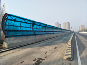 幸福大道穿越溝盤(pán)河水庫(kù)應(yīng)急防護(hù)措施工程竣工