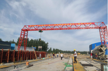 國高德上項目3#梁場正式投產(chǎn)